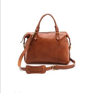 Kensington Satchel in English Saddle